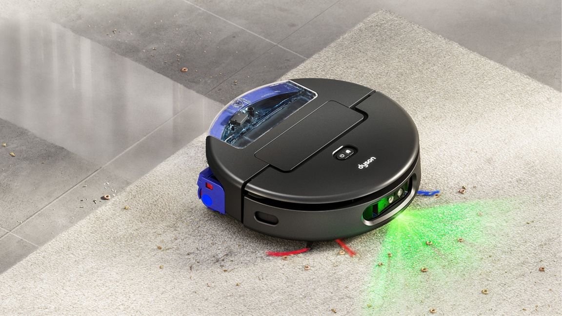 Aspirateur robot laveur Dyson Spot+Scrub™ Ai